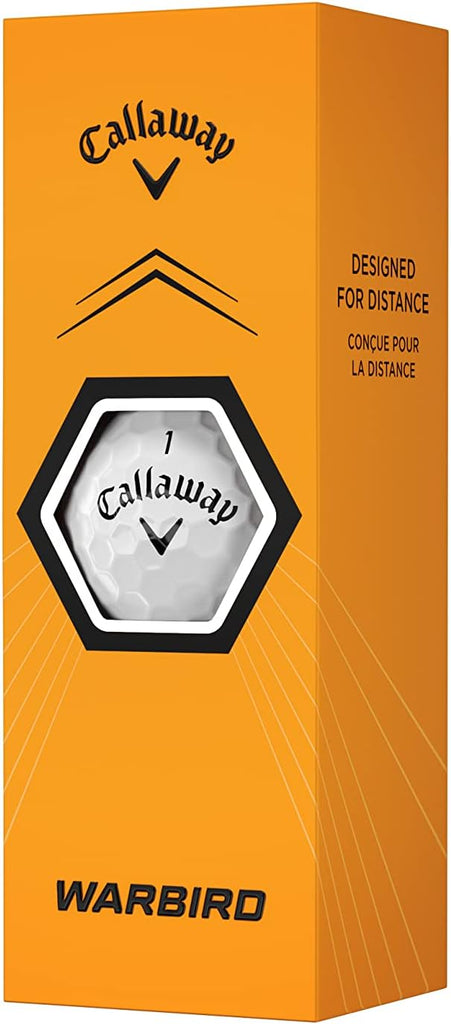 Callaway Golf Warbird Golf Balls - White - 2021 Version