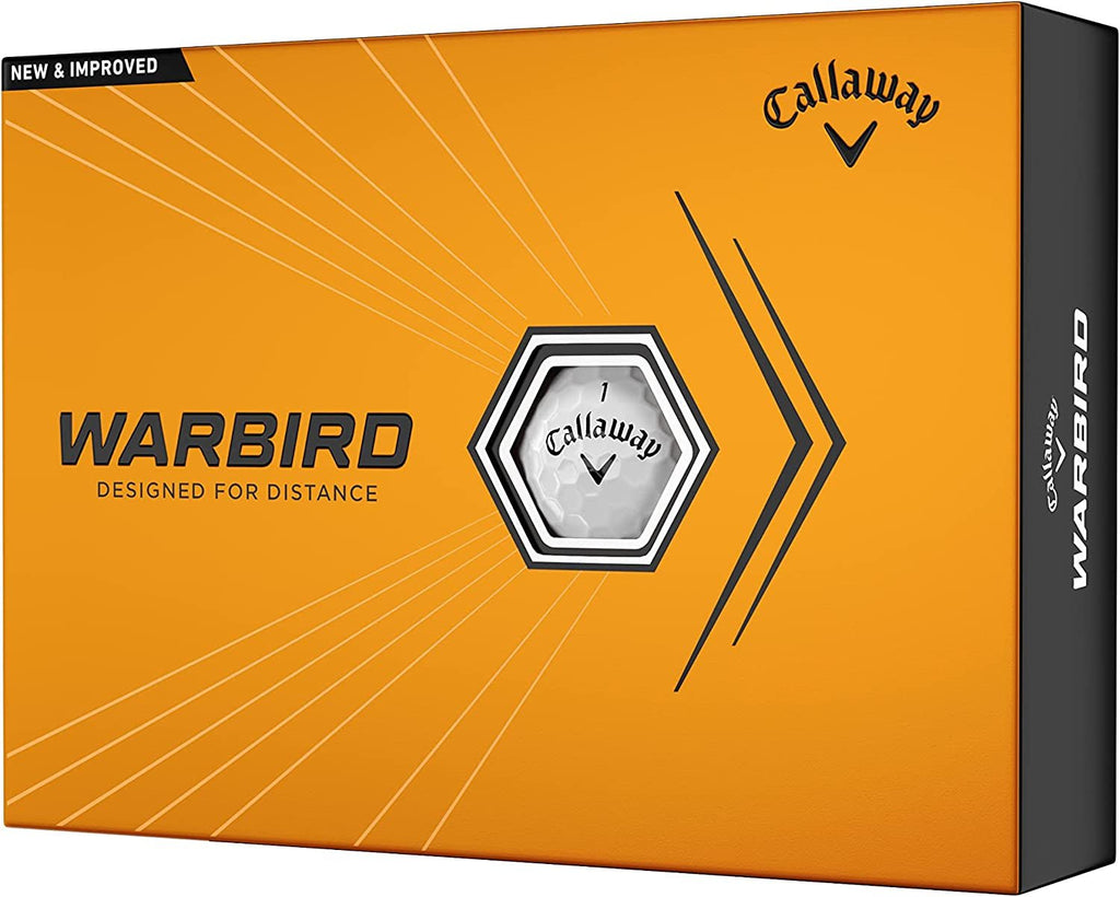 Callaway Golf Warbird Golf Balls - White - 2023 Version