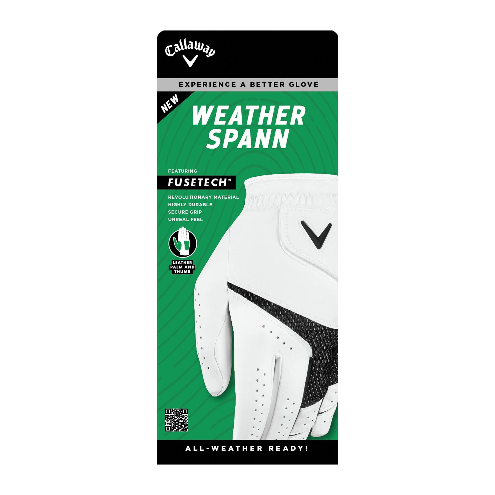 Callaway Golf Weather Spann Glove - Medium - Standard