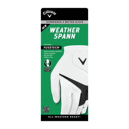 Callaway Golf Weather Spann Glove - Medium - Standard