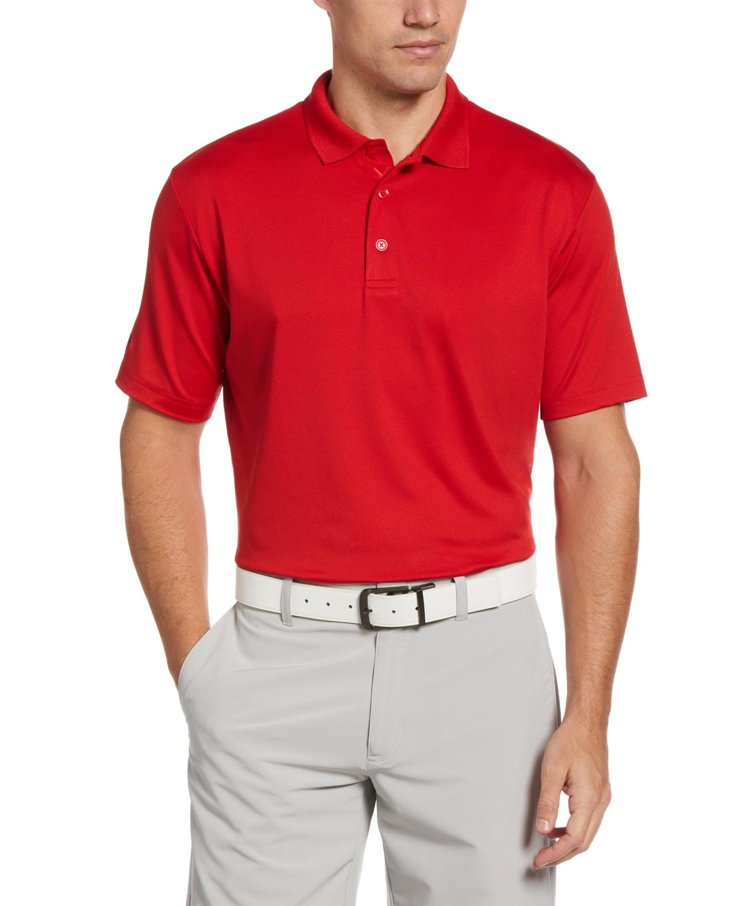 Callaway Mens Solid Opti-dri Short Sleeve Stretch Golf Polo - Callaway