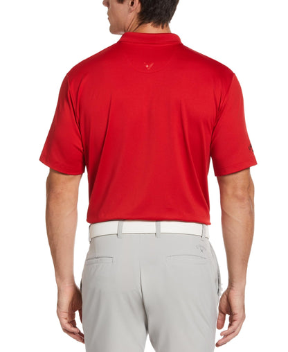 Callaway Mens Solid Opti-dri Short Sleeve Stretch Golf Polo - Callaway
