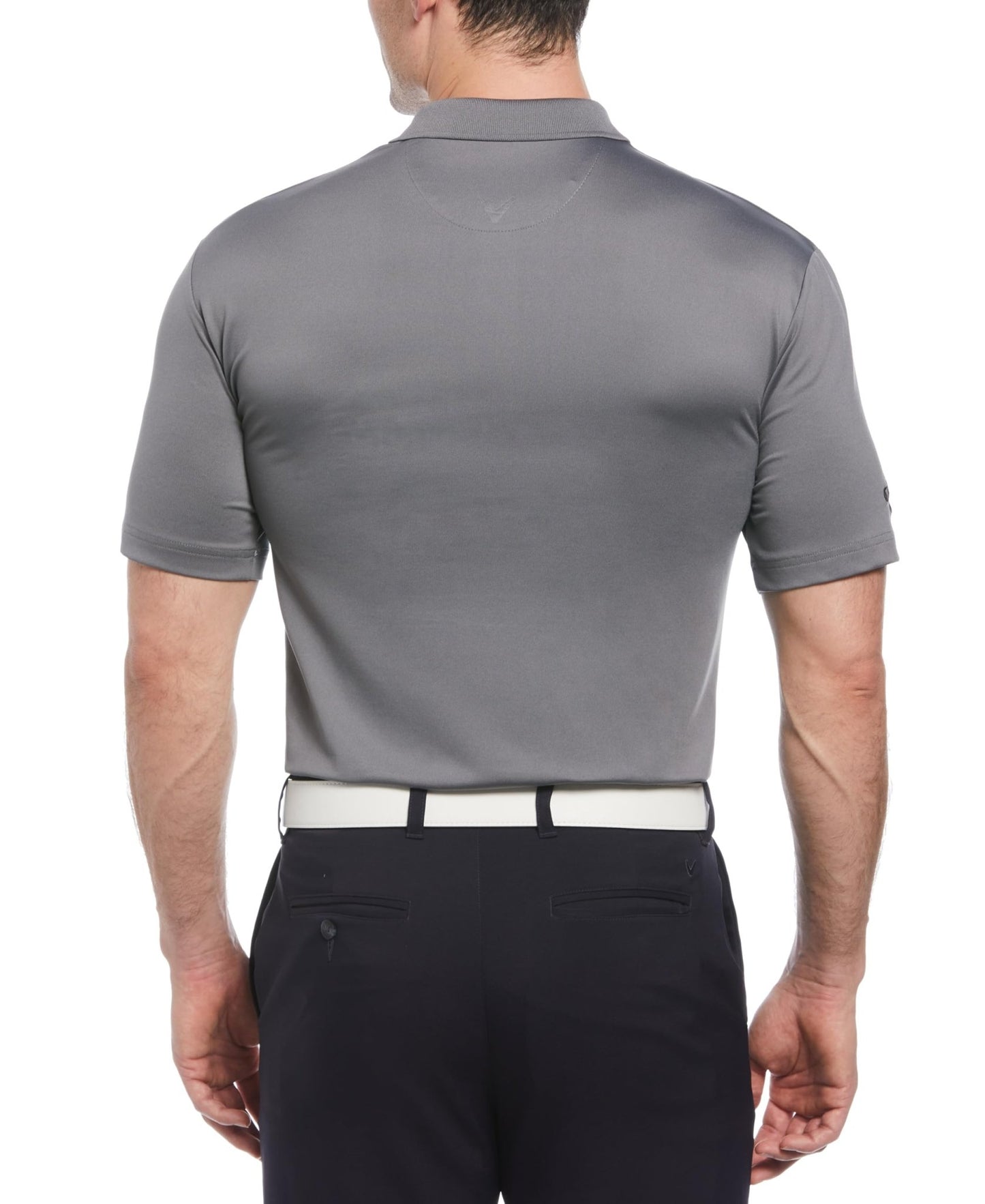 Callaway Mens Solid Opti-dri Short Sleeve Stretch Golf Polo - Callaway