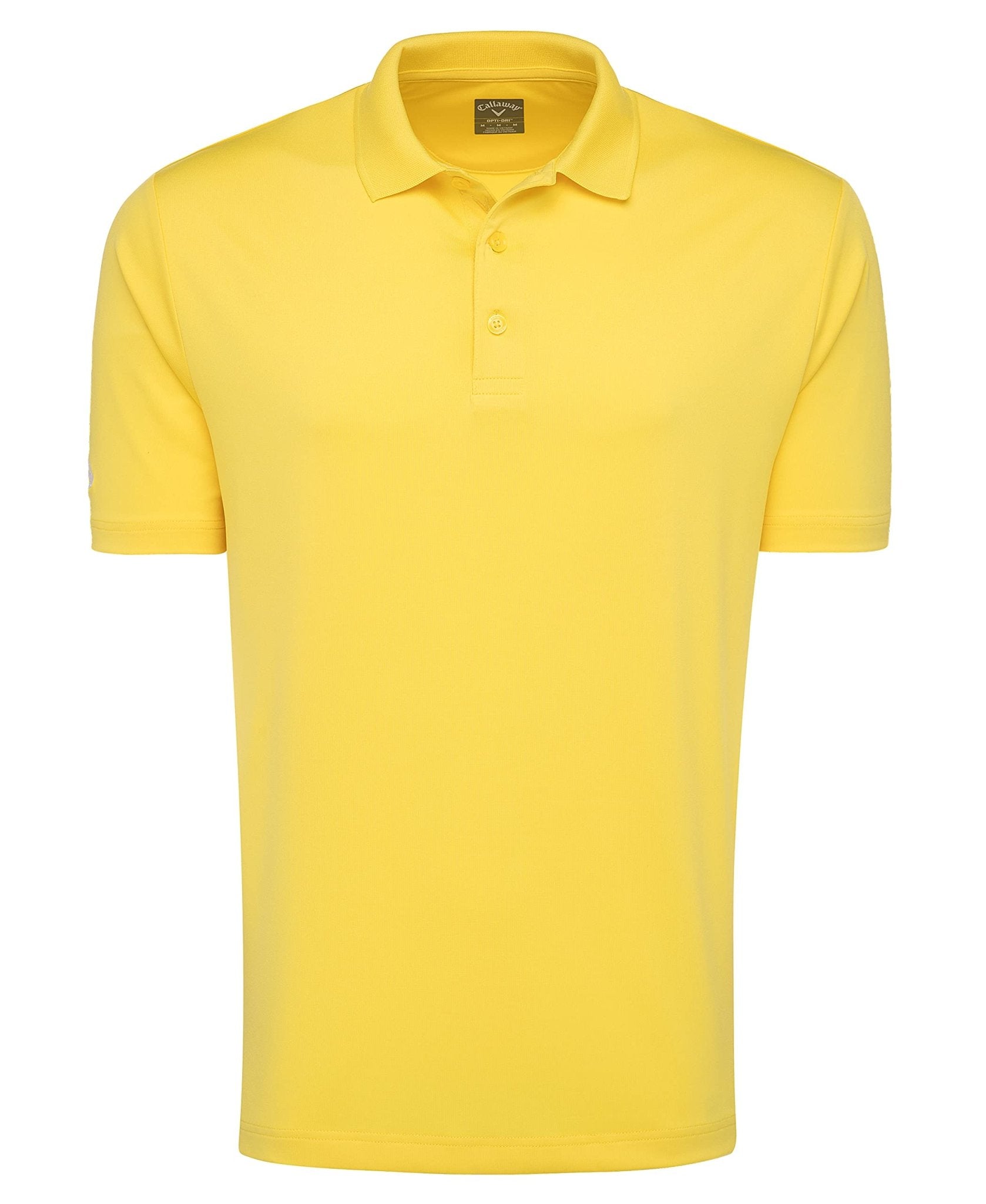 Callaway Mens Solid Opti-dri Short Sleeve Stretch Golf Polo - Callaway