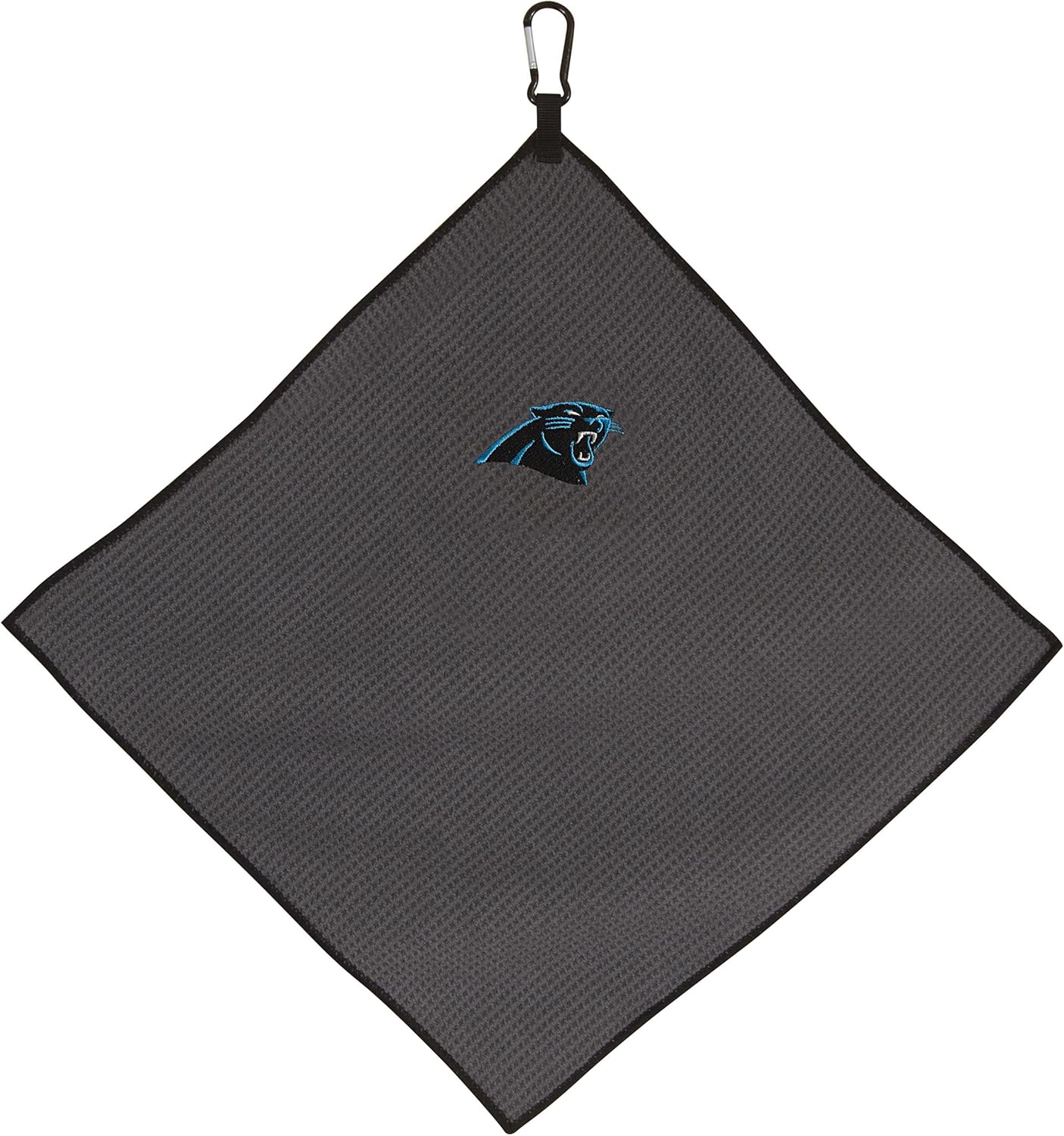 Carolinas Panthers 15" x 15" Grey Microfiber Towel |Team Effort - Team Effort
