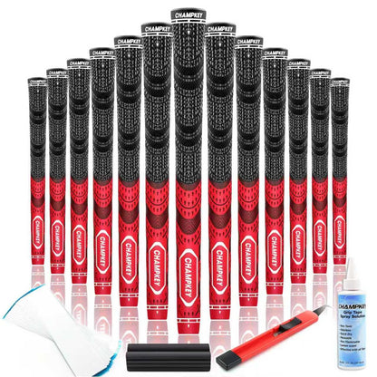 CHAMPKEY Premium Hybrid Golf Grips 13 Pack with All Repair Kits - Champkey