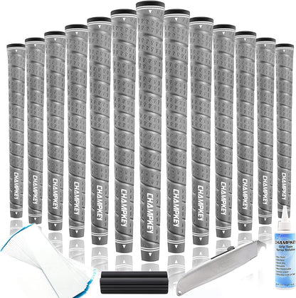 CHAMPKEY WRAP - Y Rubber Golf Grips 13 Pack Come with All Repair Kits - Champkey