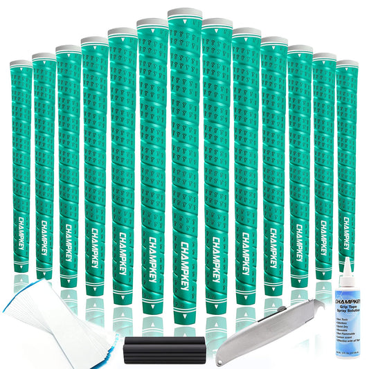 CHAMPKEY WRAP - Y Rubber Golf Grips 13 Pack Come with All Repair Kits - Champkey