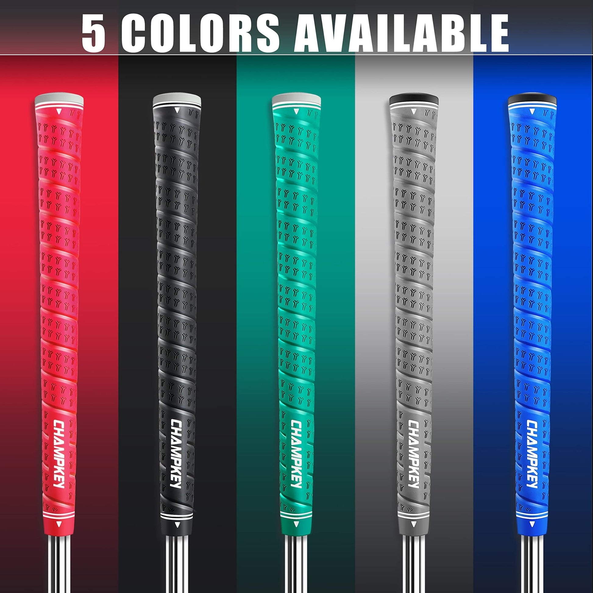CHAMPKEY WRAP - Y Rubber Golf Grips 13 Pack Come with All Repair Kits - Champkey