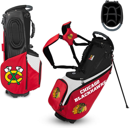 Chicago Blackhawks Back Nine Stand Bag NHL |Team Effort - Team Effort