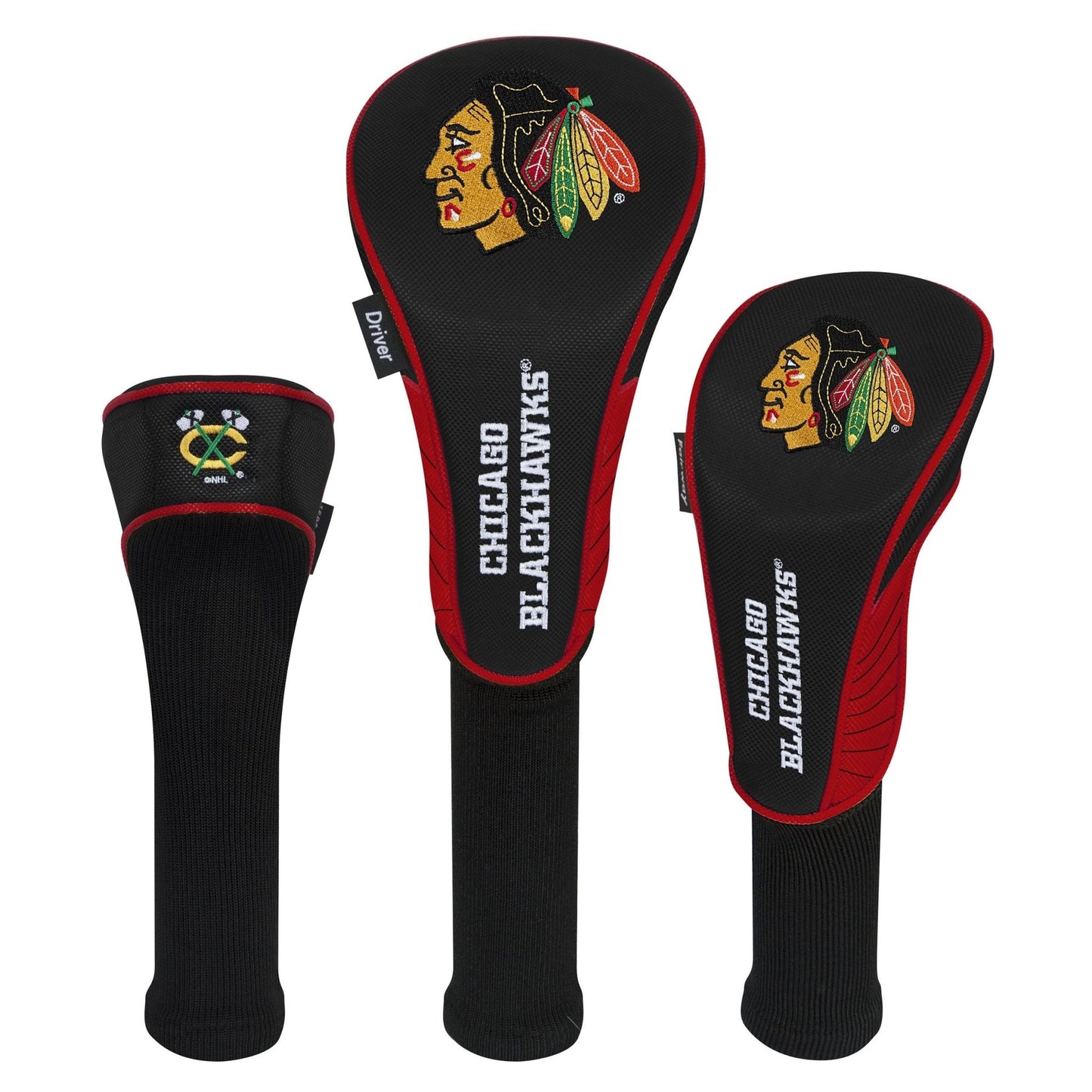 Chicago Blackhawks Set of Three Headcovers |Team Effort - Team Effort