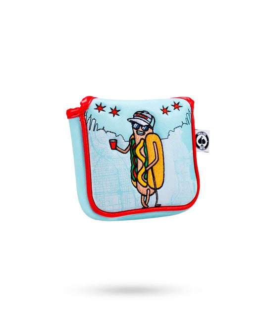 Chicago Dog - Mallet Putter Cover - Pins and Aces