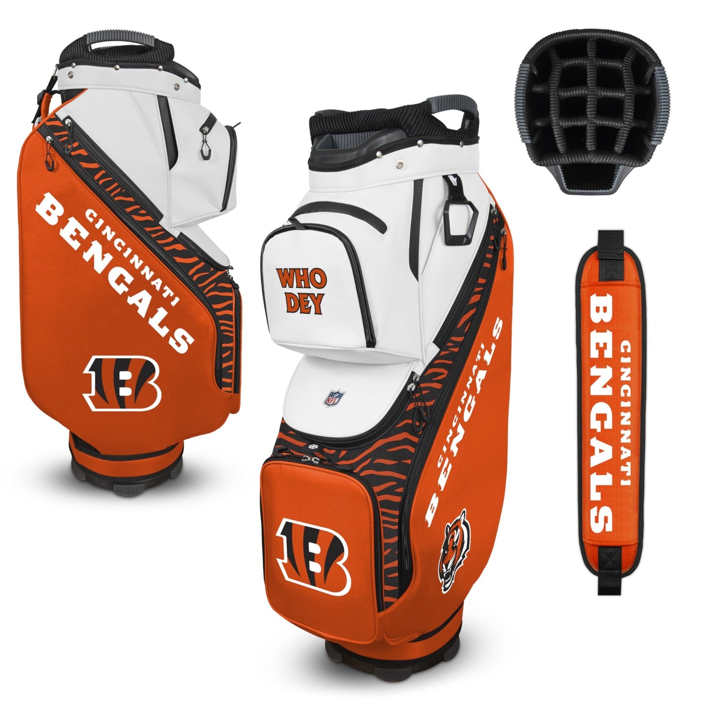 Cincinnati Bengals Clubhouse Cooler Cart Bag |Team Effort - Team Effort