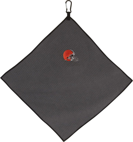 Cleveland Browns 15" x 15" Grey Microfiber Towel |Team Effort - Team Effort