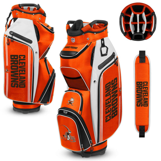 Cleveland Browns The Bucket III Cooler Cart Golf Bag |Team Effort - Team Effort