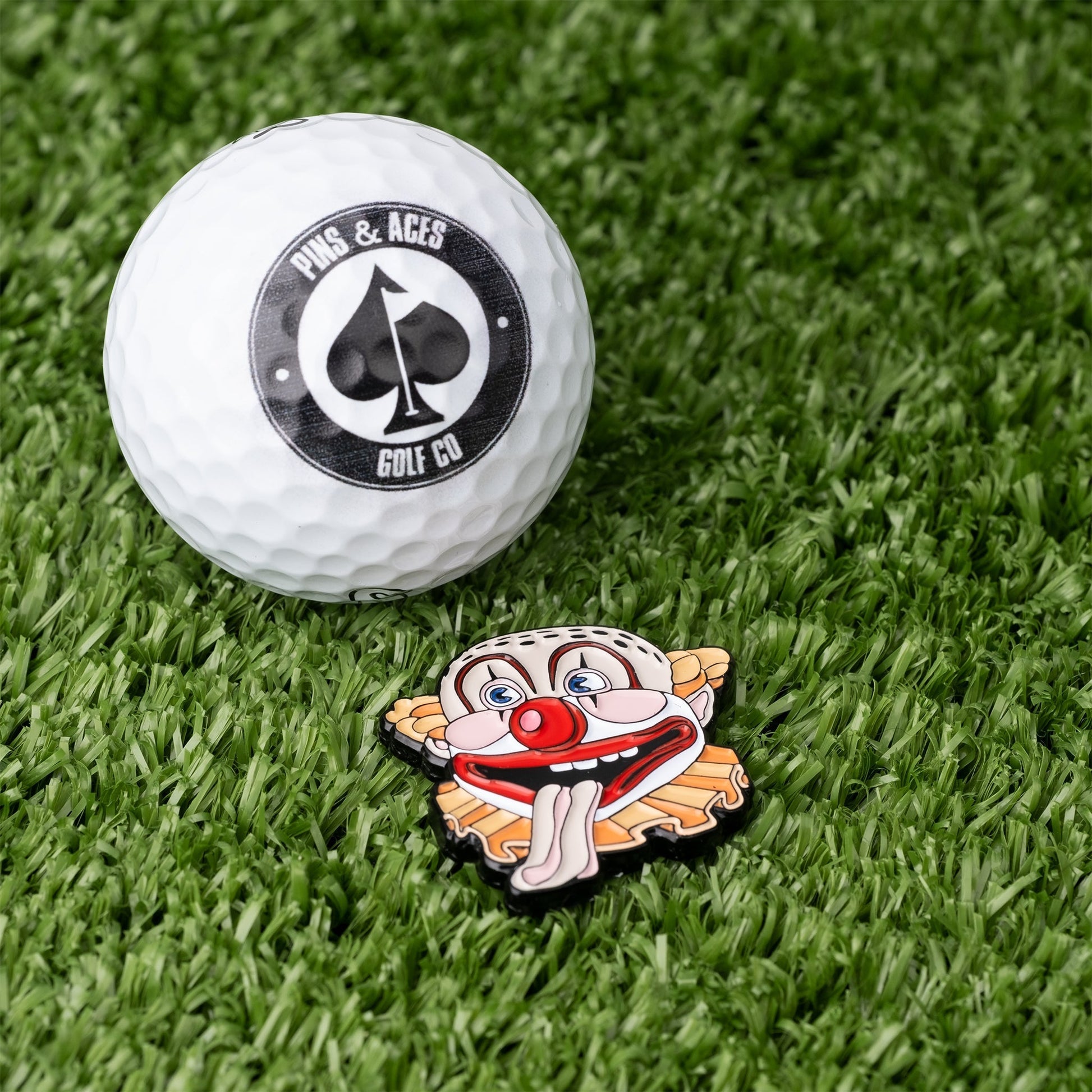 Clowns Mouth Ball Marker - Pins and Aces