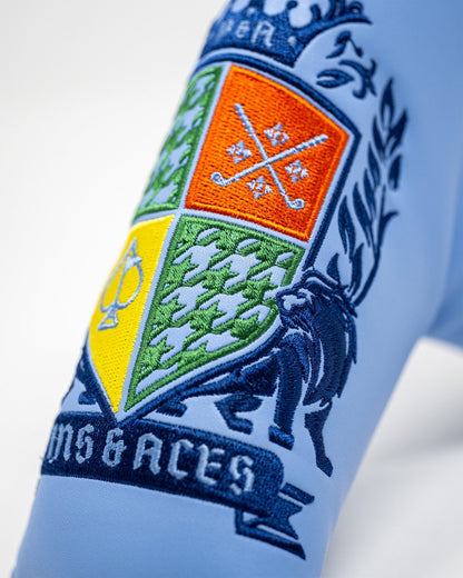 Coat of Arms - Blade Putter Cover - Pins and Aces