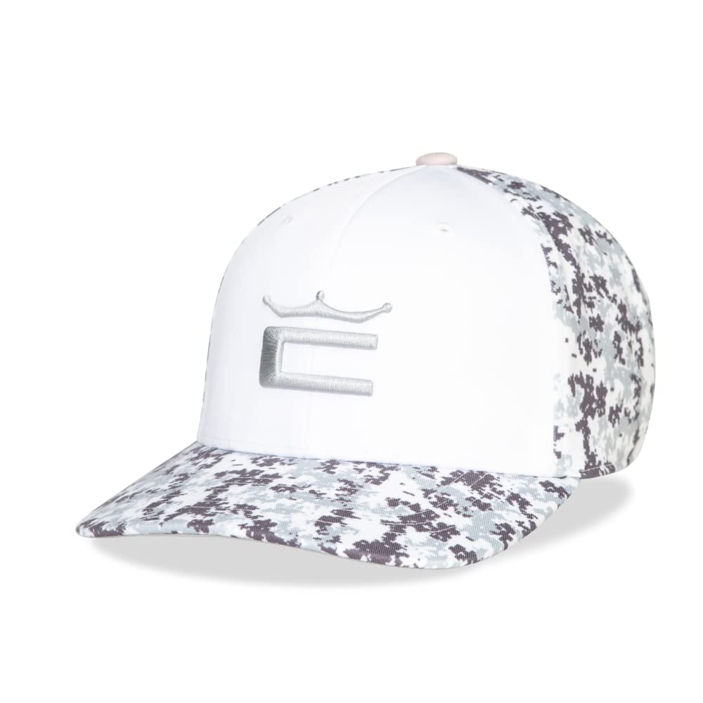 Cobra Men's Camo C Hat - One Size - Bright White
