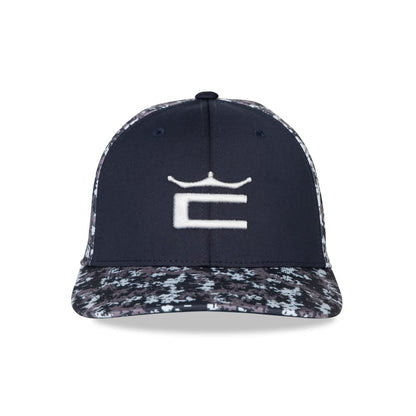 Cobra Men's Camo C Hat - One Size - Navy Blazer