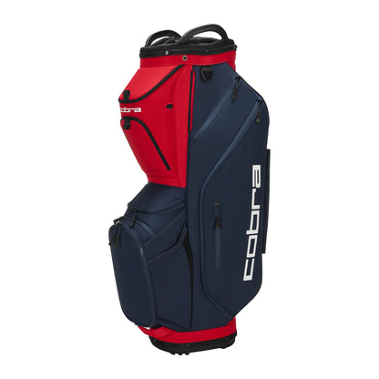 Cobra Ultralight Pro Cart Golf Bag - Club Navy/Strong Red - 