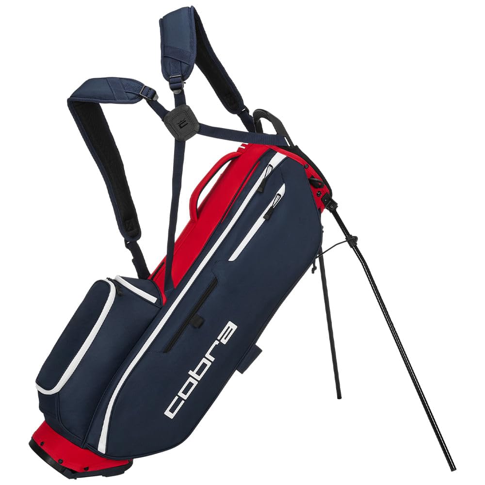 Cobra Ultralight Pro Stand Golf Bag - Club Navy/Strong Red - 