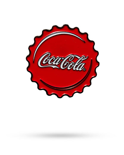 Coca-Cola Bottle Cap - Ball Marker - Pins and Aces