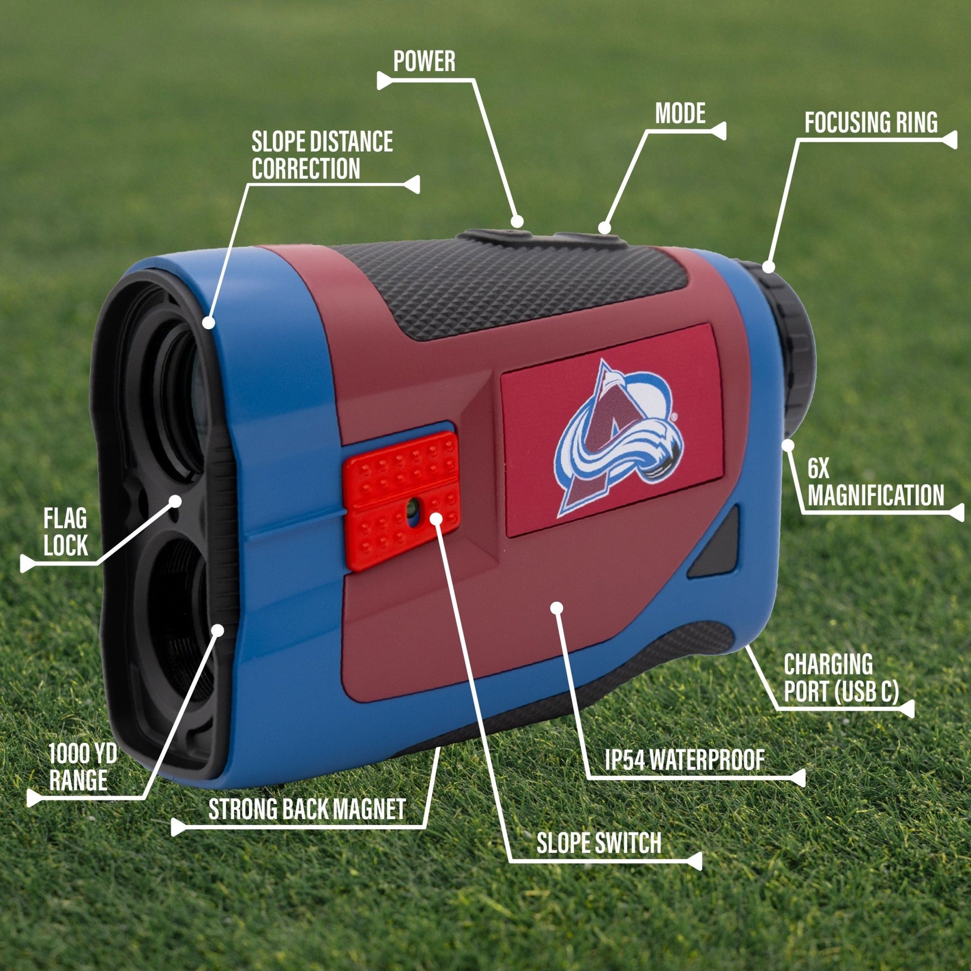 Colorado Avalanche Rangefinder | Team Golf - Team Golf USA
