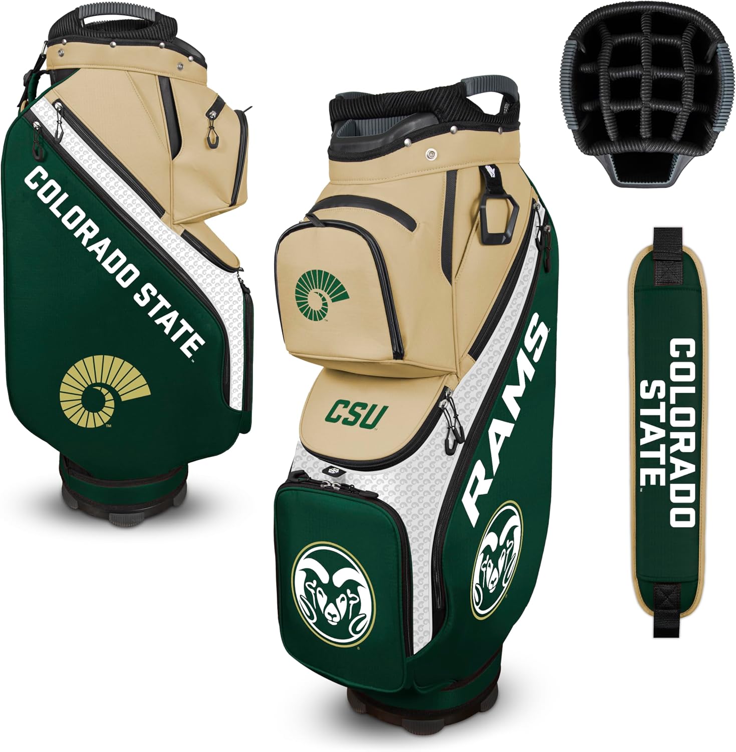 Colorado State Clubhouse Cooler Cart Bag NCAA |Team Effort - Team Effort