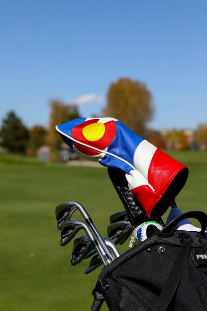 Colorado State Flag - Driver Cover - Pins and Aces