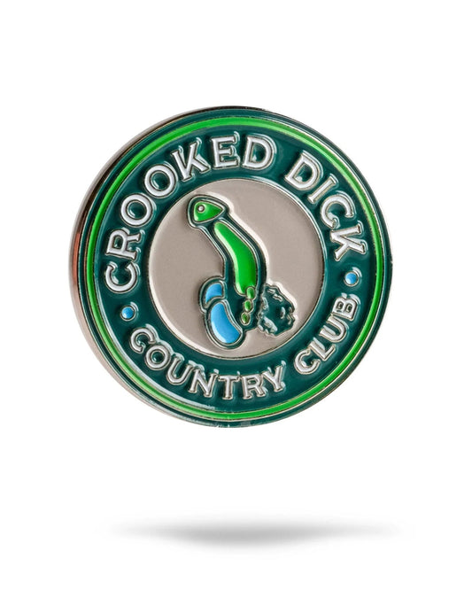 Crooked Dick CC Ball Marker - Pins and Aces