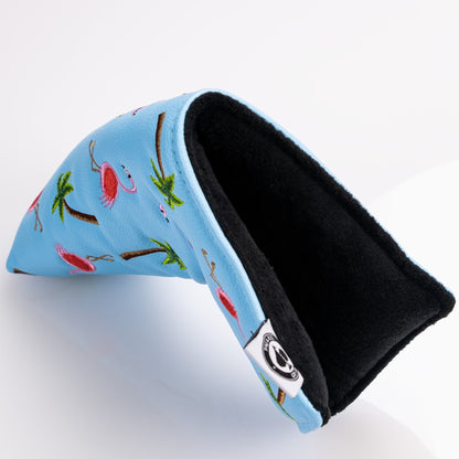 Dancing Flamingos - Blade Putter Cover - Pins and Aces