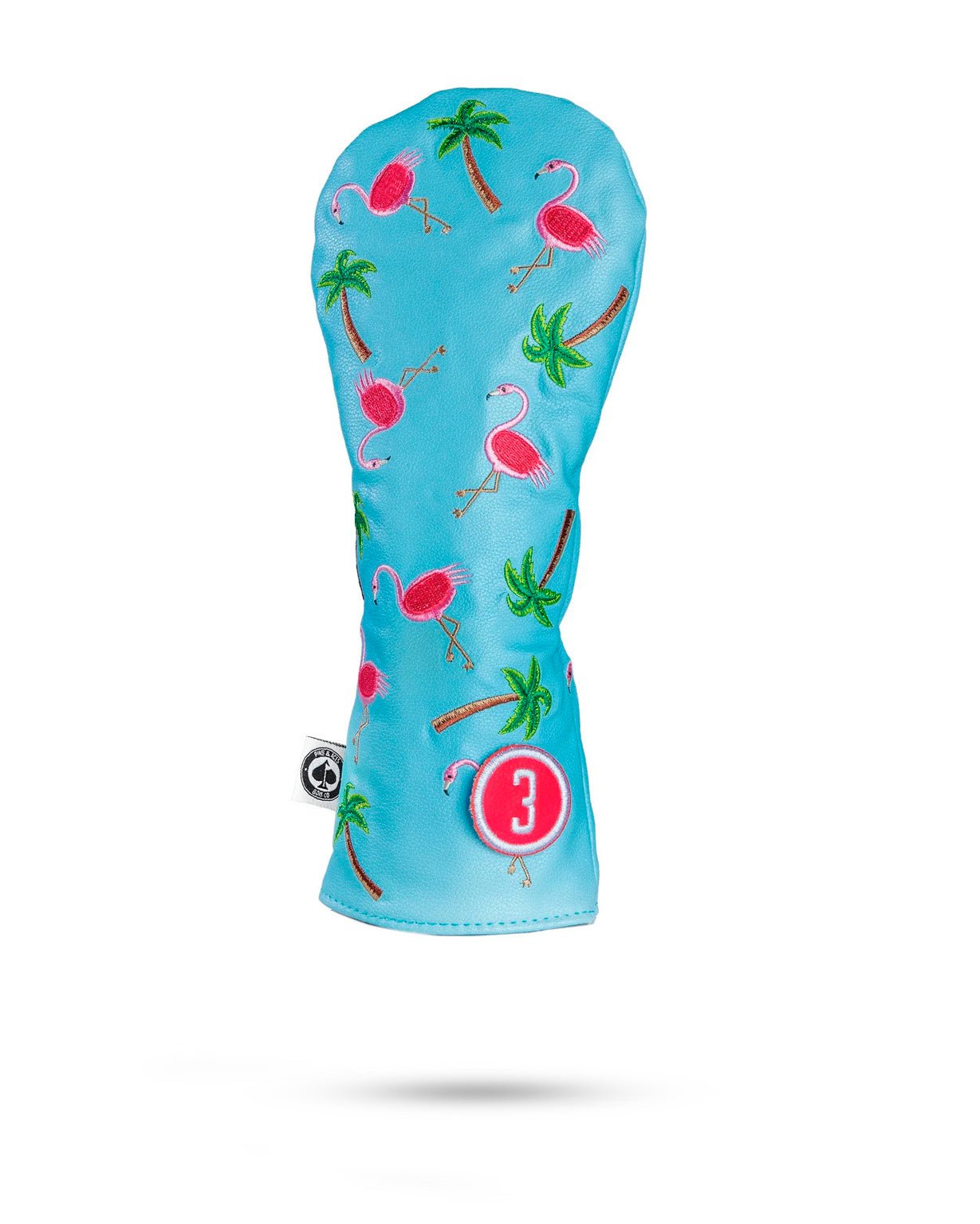 Dancing Flamingos - Fairway Cover - Pins and Aces