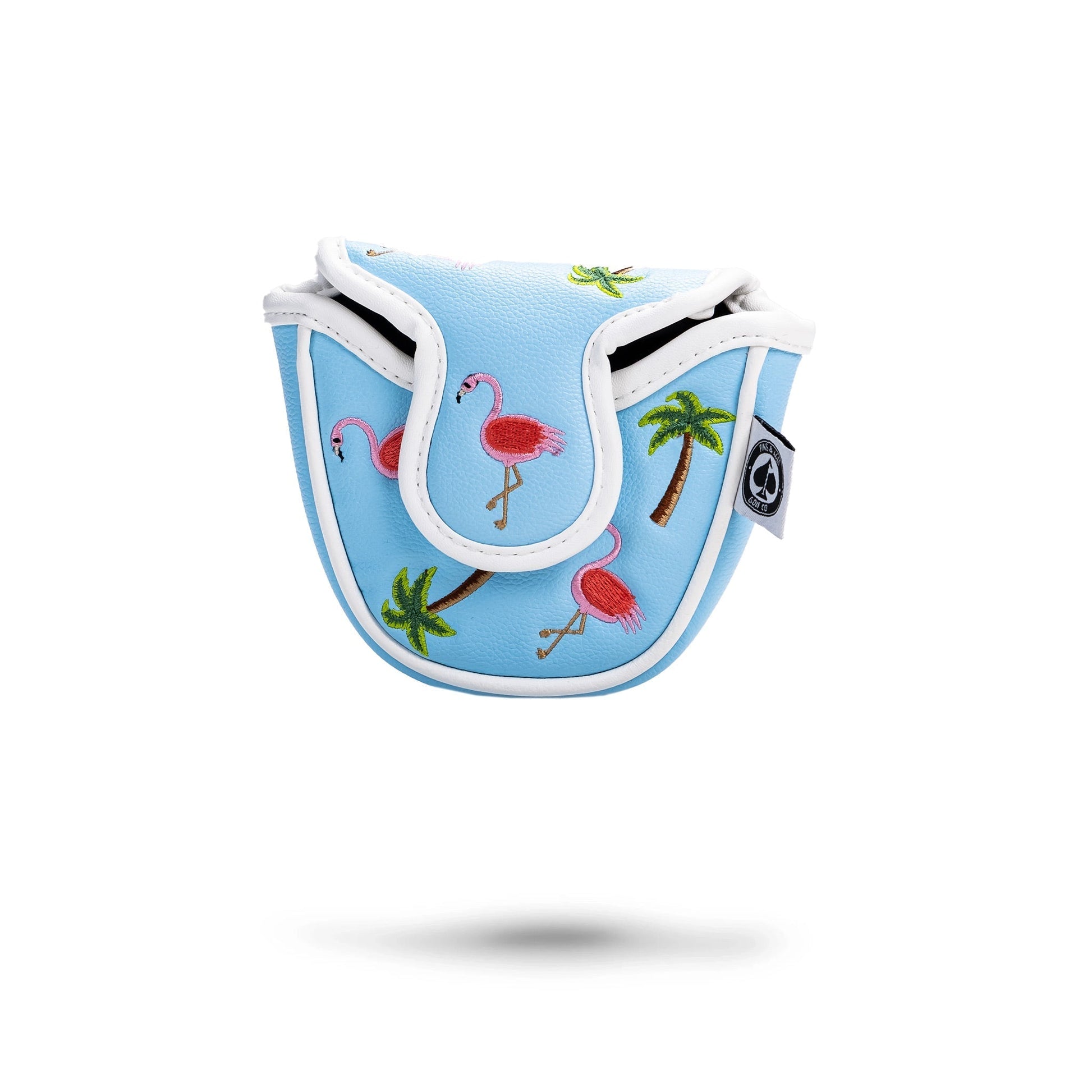 Dancing Flamingos - Mallet Putter Cover - Pins and Aces