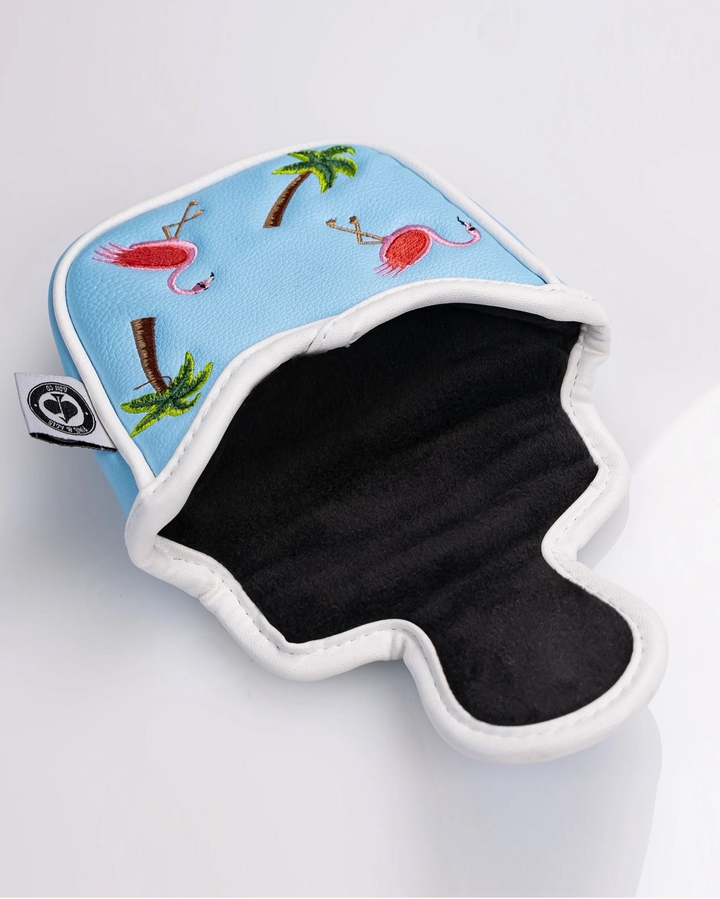Dancing Flamingos - Mallet Putter Cover - Pins and Aces