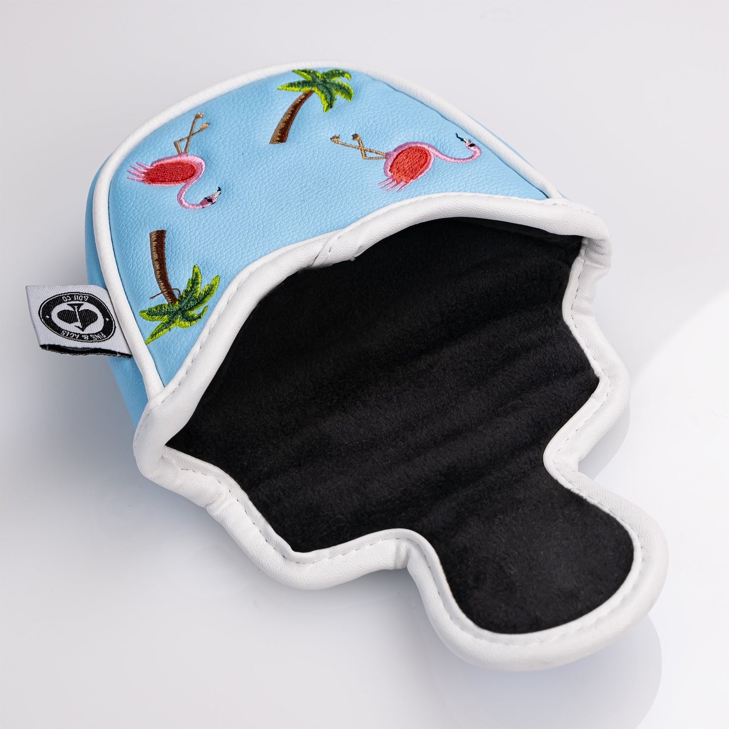 Dancing Flamingos - Mallet Putter Cover - Pins and Aces