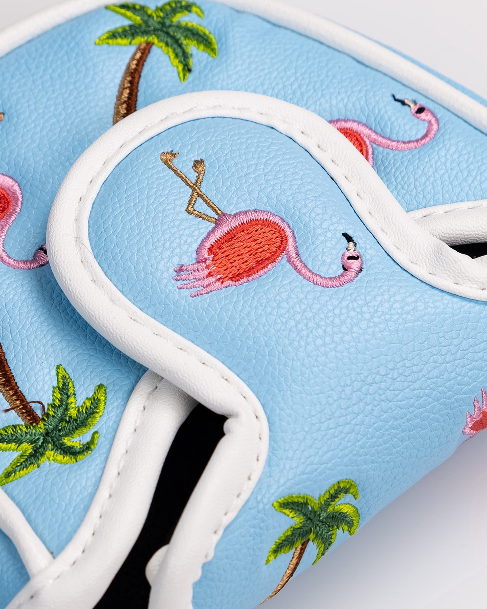 Dancing Flamingos - Mallet Putter Cover - Pins and Aces