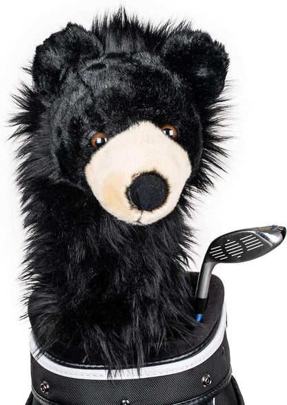 Daphne's Headcovers Black Bear Driver Headcover - Daphne's Headcovers