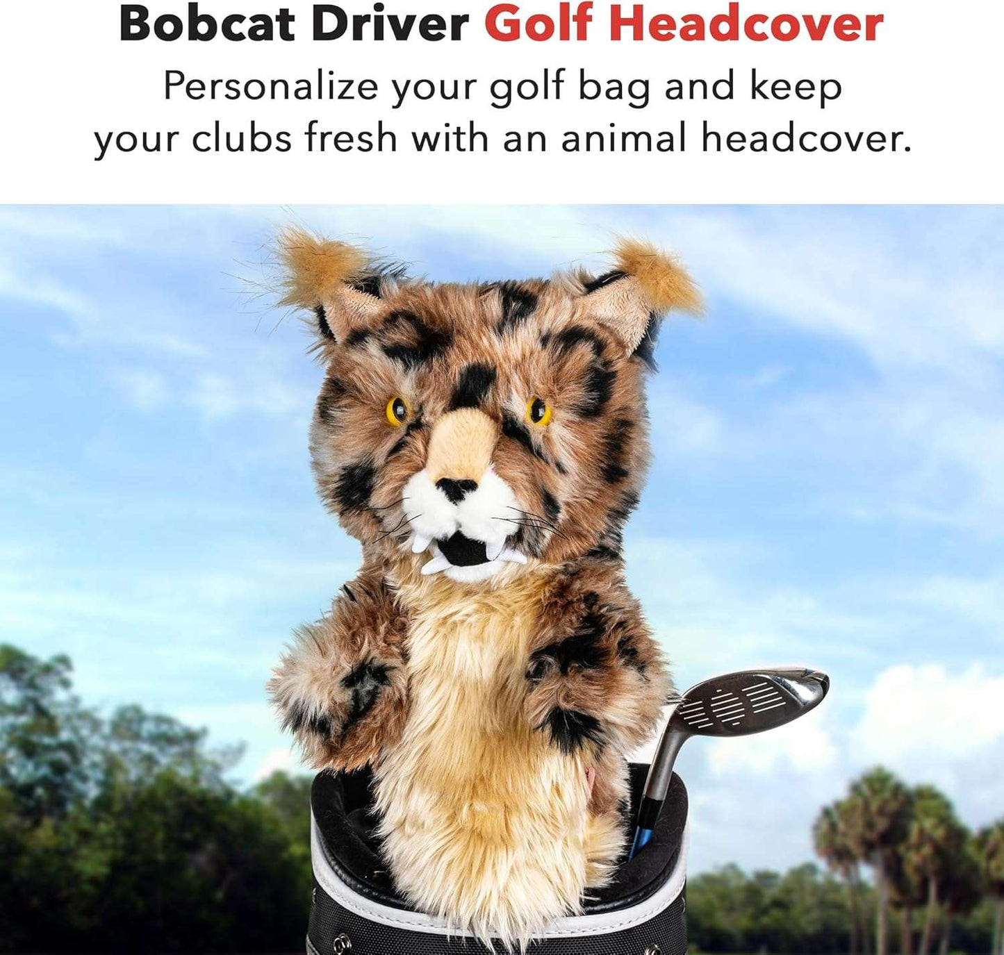Daphne's Headcovers Bobcat Driver Headcover - Daphne's Headcovers