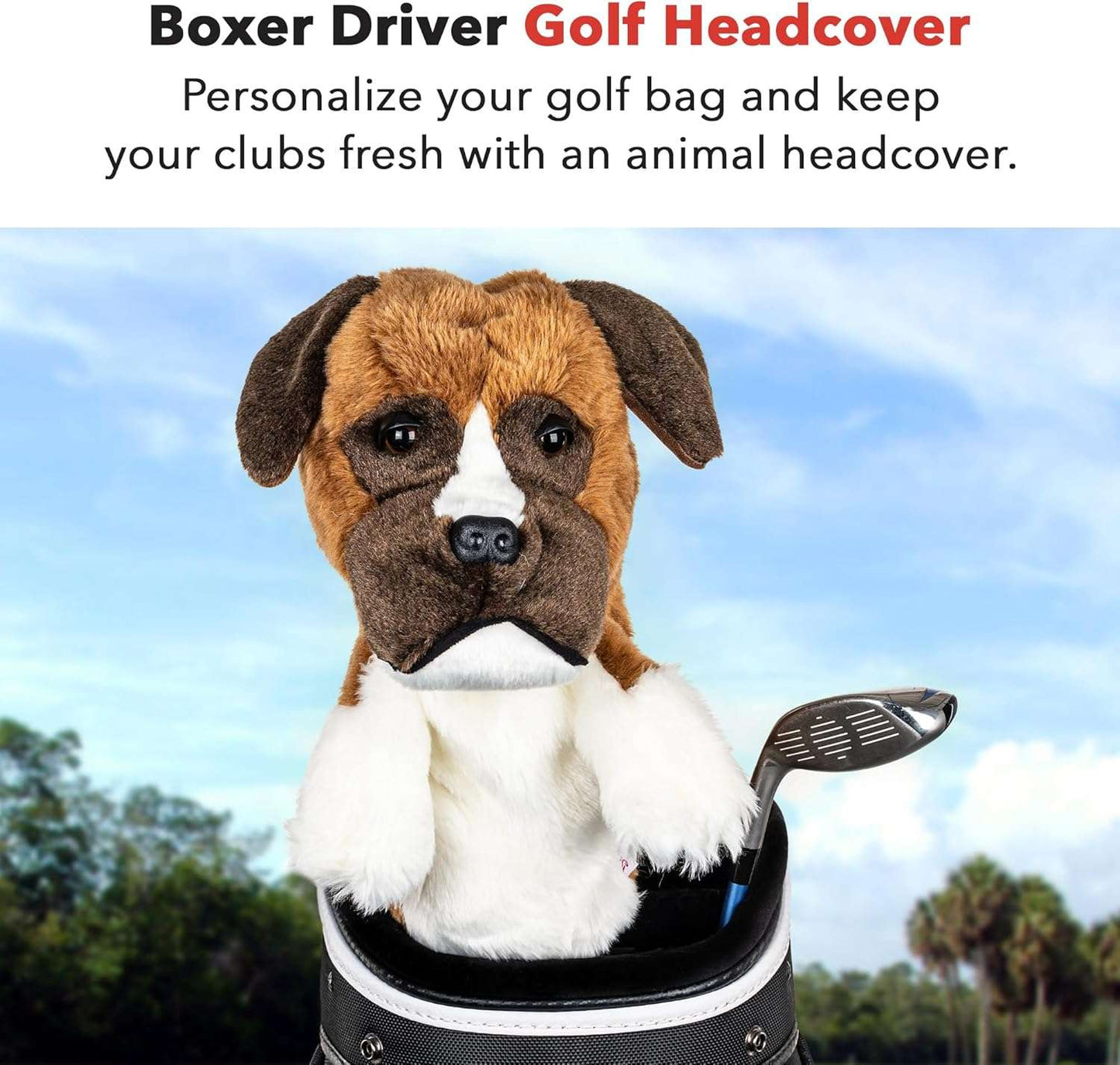 Daphne's Headcovers Boxer Driver Headcover - Daphne's Headcovers