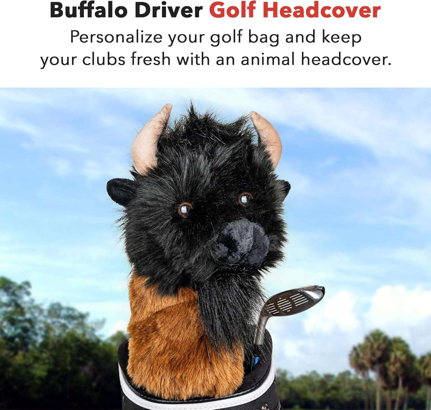 Daphne's Headcovers Buffalo Driver Headcover - Daphne's Headcovers