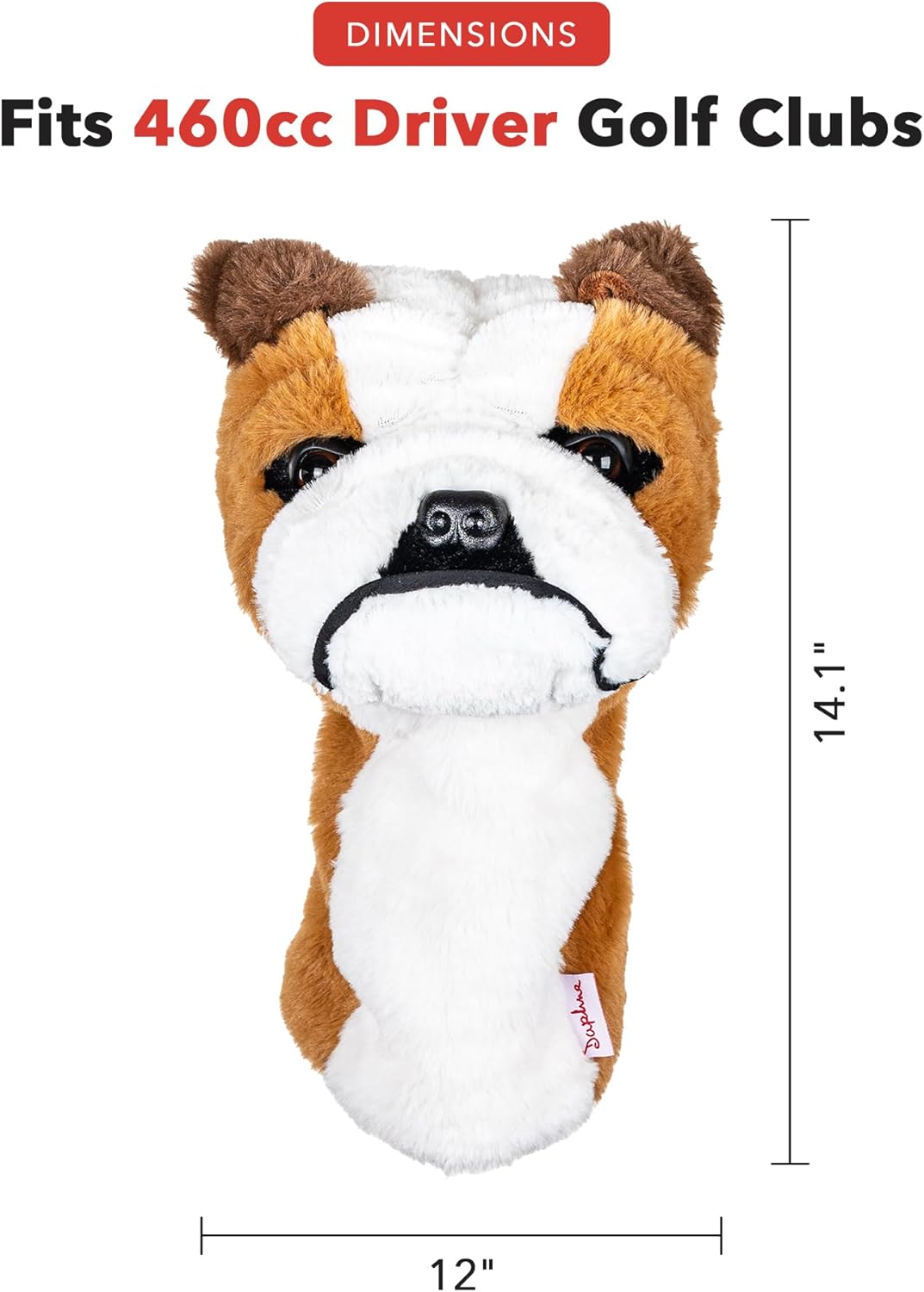 Daphne's Headcovers Bulldog Driver Headcover - 