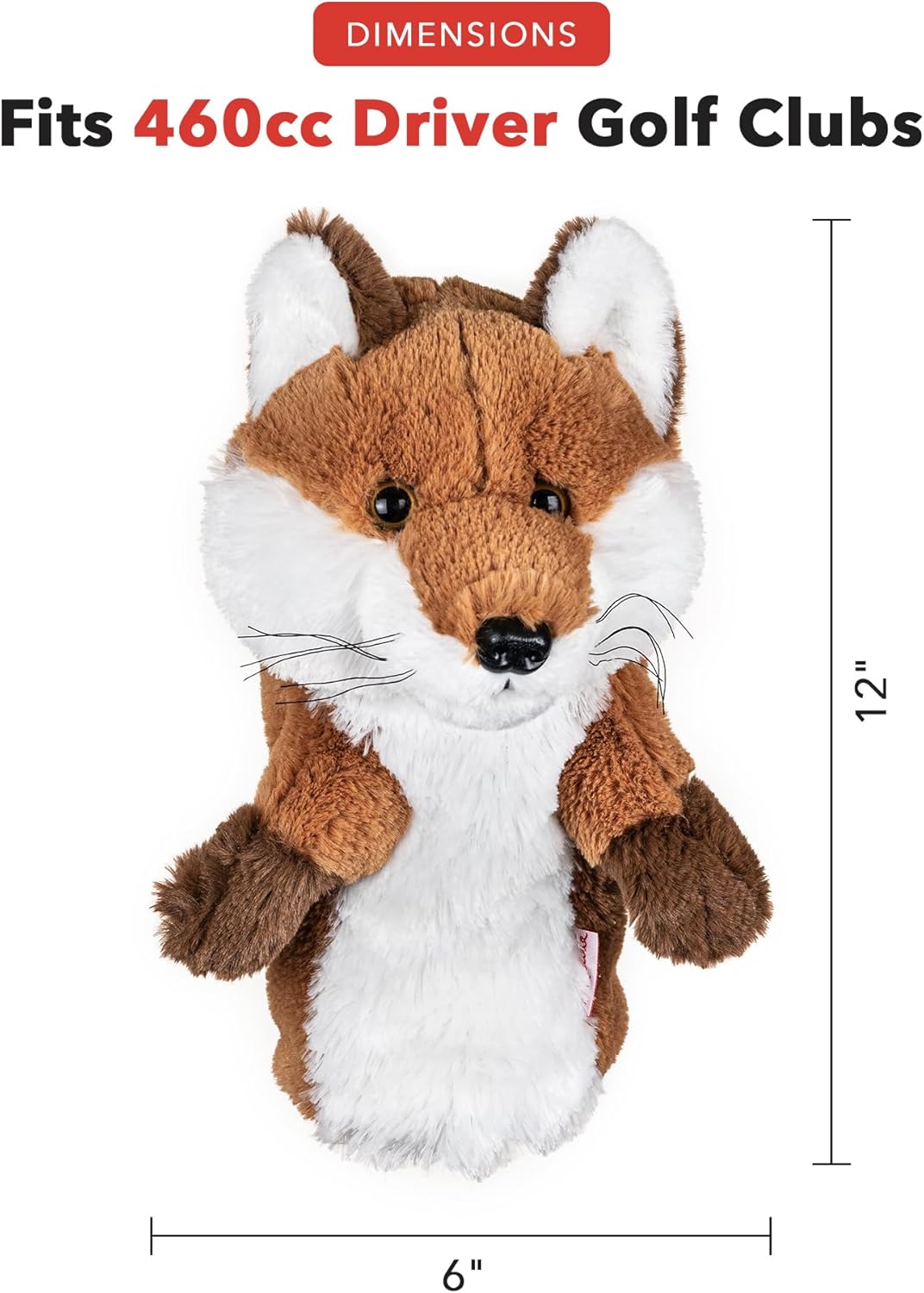 Daphne's Headcovers Fox Driver Headcover - 