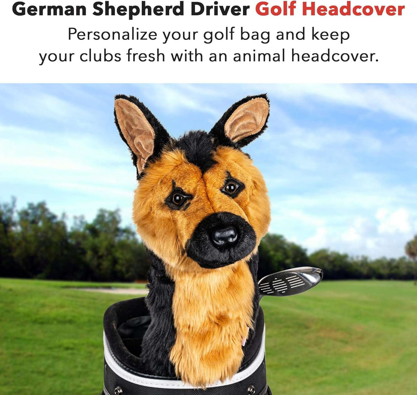 Daphne's Headcovers German Shepherd Driver Headcover - 