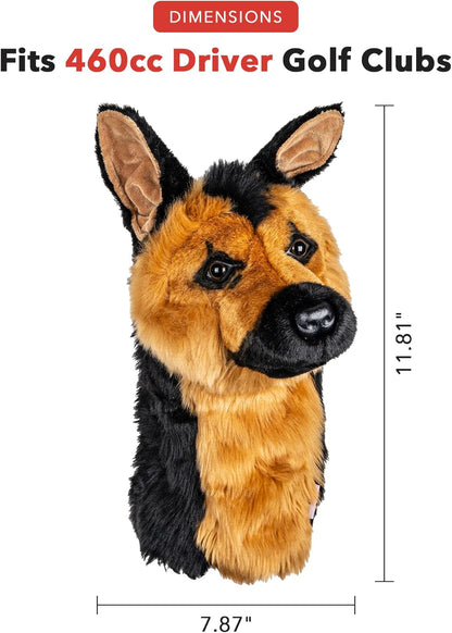 Daphne's Headcovers German Shepherd Driver Headcover - 