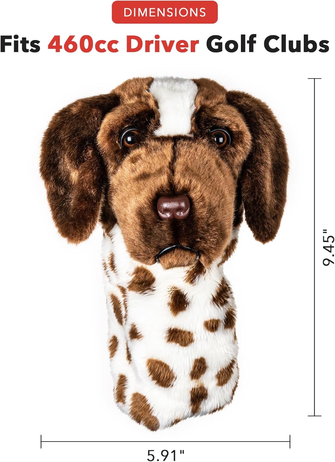 Daphne's Headcovers German Shorthaired Pointer Driver Headcover - 