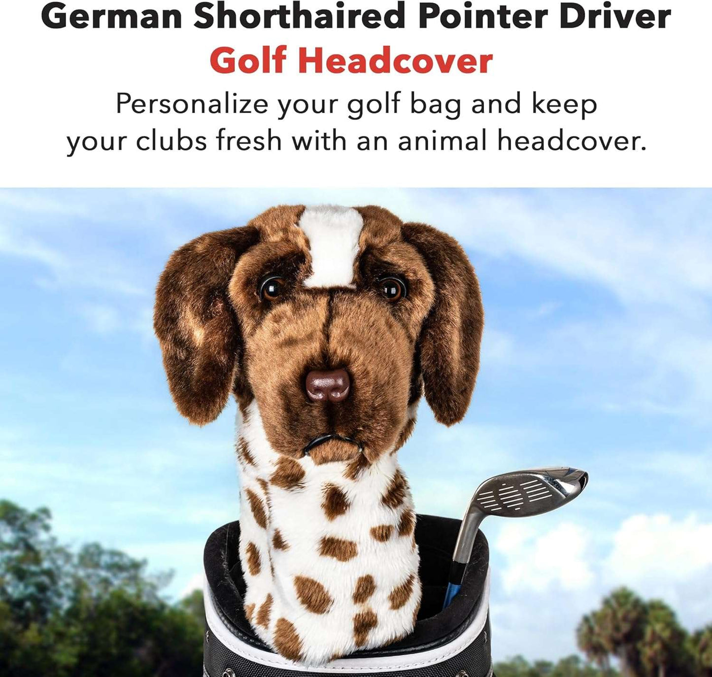 Daphne's Headcovers German Shorthaired Pointer Driver Headcover - Daphne's Headcovers