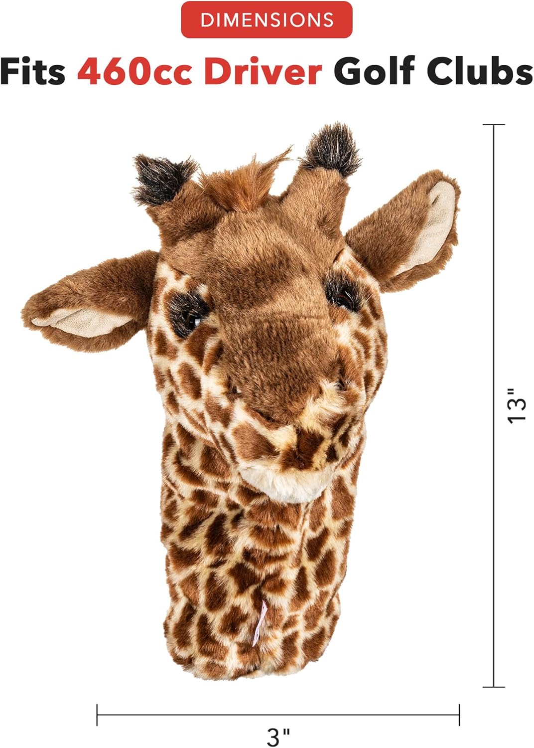 Daphne's Headcovers Giraffe Driver Headcover - 