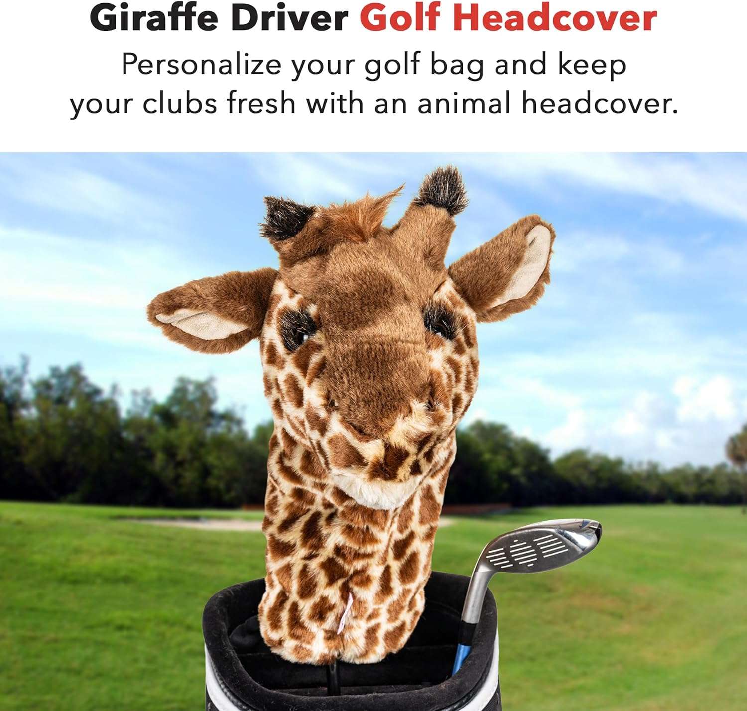 Daphne's Headcovers Giraffe Driver Headcover - Daphne's Headcovers