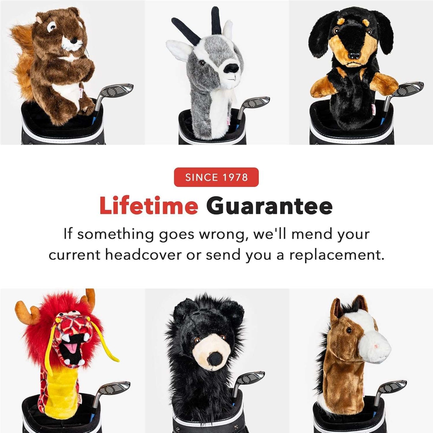 Daphne's Headcovers Goat Driver Headcover - 