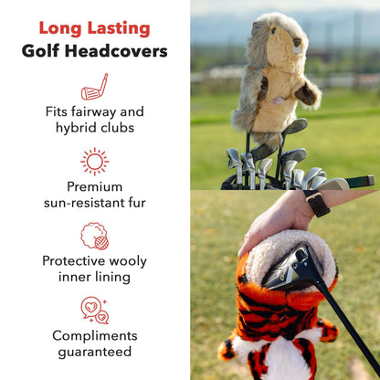 Daphne's Headcovers Gopher Driver Headcover - Daphne's Headcovers
